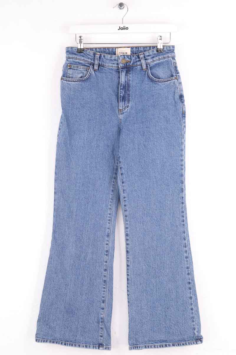 Jean bootcut Sézane Bleu en Coton, taille M - Seconde Main