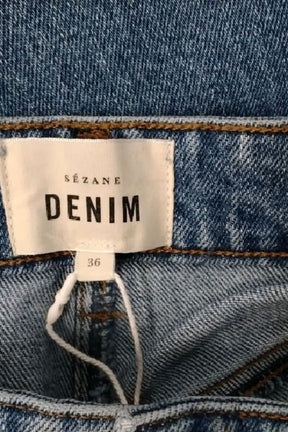 Jean bootcut Sézane Bleu en Coton
