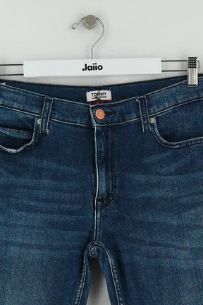 Jean bootcut Tommy Hilfiger Bleu en Coton