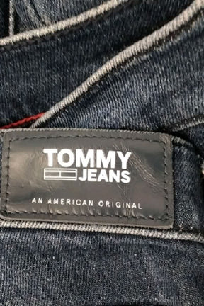 Jean bootcut Tommy Hilfiger Bleu en Coton
