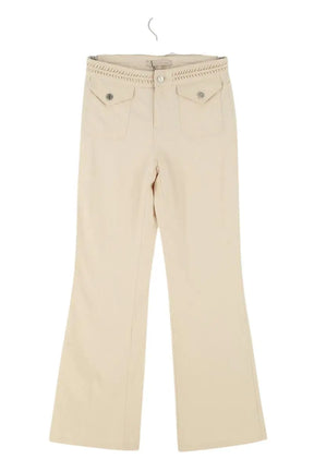 Jean bootcut Vanessa Bruno Beige en Coton, taille M - Seconde Main