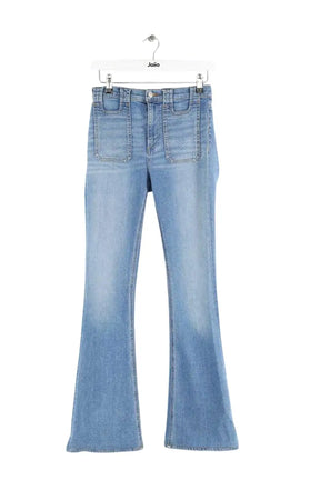 Jean bootcut Veronica Beard Bleu en Coton, taille XS - Seconde Main