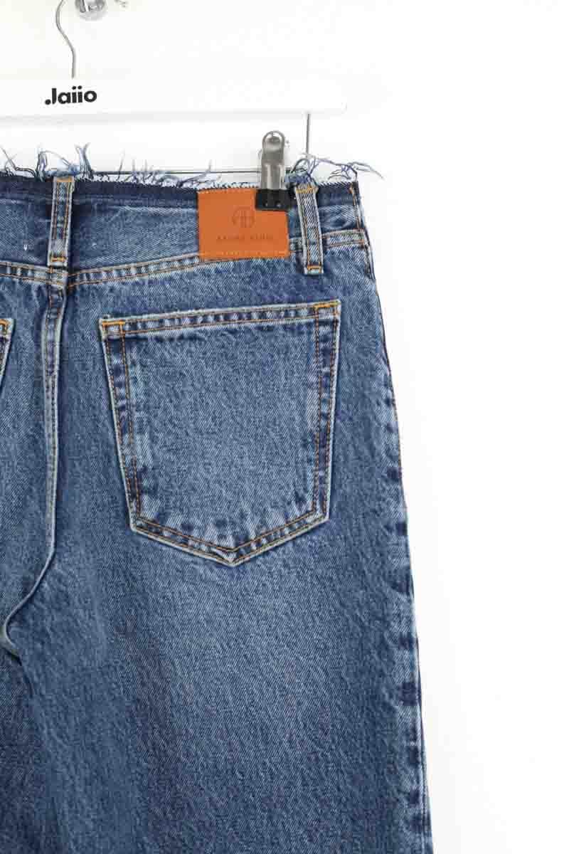 Jean boyfriend Anine Bing Marine en Coton