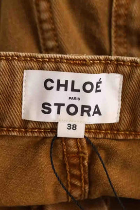 Jean Chloé Stora Camel en Coton