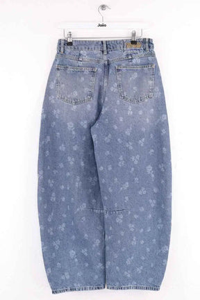 Jean coupe Ballon Essentiel Antwerp Bleu en Coton - élasthanne