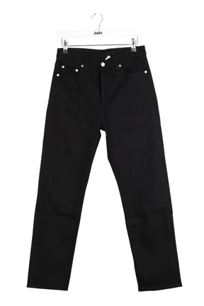 Jean court Arket Jade Cropped Noir en Coton - élasthanne, taille M - Seconde Main