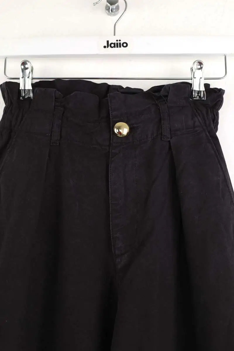 Jean Des Petits Hauts Edison Noir en Coton