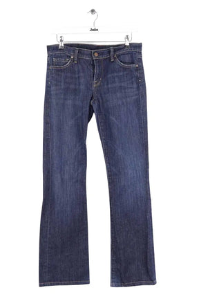 Jean droit 7 For All Mankind Bleu en Coton, taille M - Seconde Main