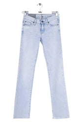 Jean droit 7 For All Mankind Bleu en Coton, taille M - Seconde Main