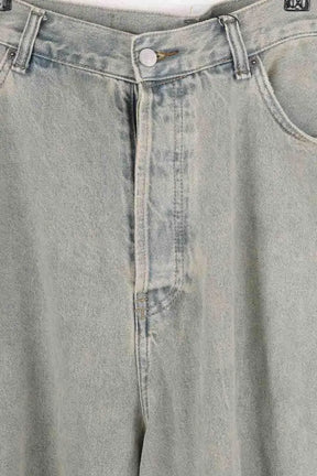 Jean droit Acne Studios Beige en Coton