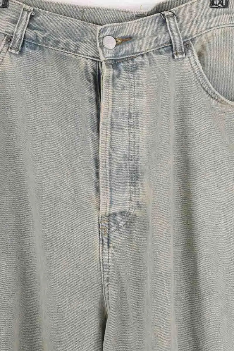 Jean droit Acne Studios Beige en Coton