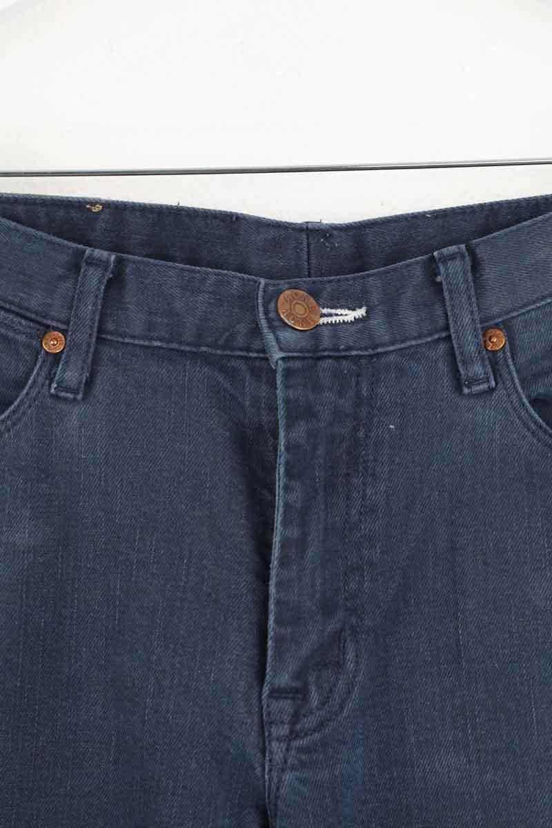 Jean droit Acne Studios Bleu en Coton - élasthanne
