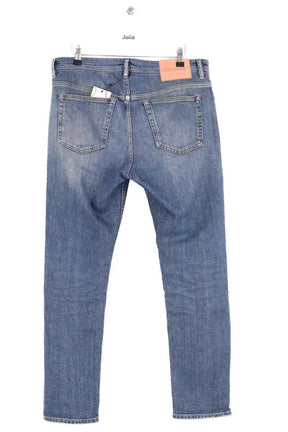 Jean droit Acne Studios Bleu en Coton