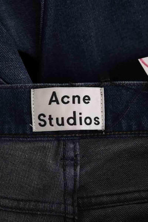 Jean droit Acne Studios Bleu en Coton
