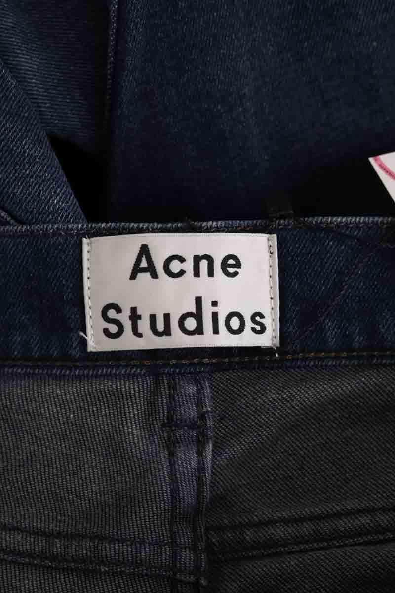 Jean droit Acne Studios Bleu en Coton