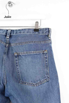 Jean droit Acne Studios Bleu en Coton