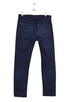 Jean droit Acne Studios Bleu en Coton