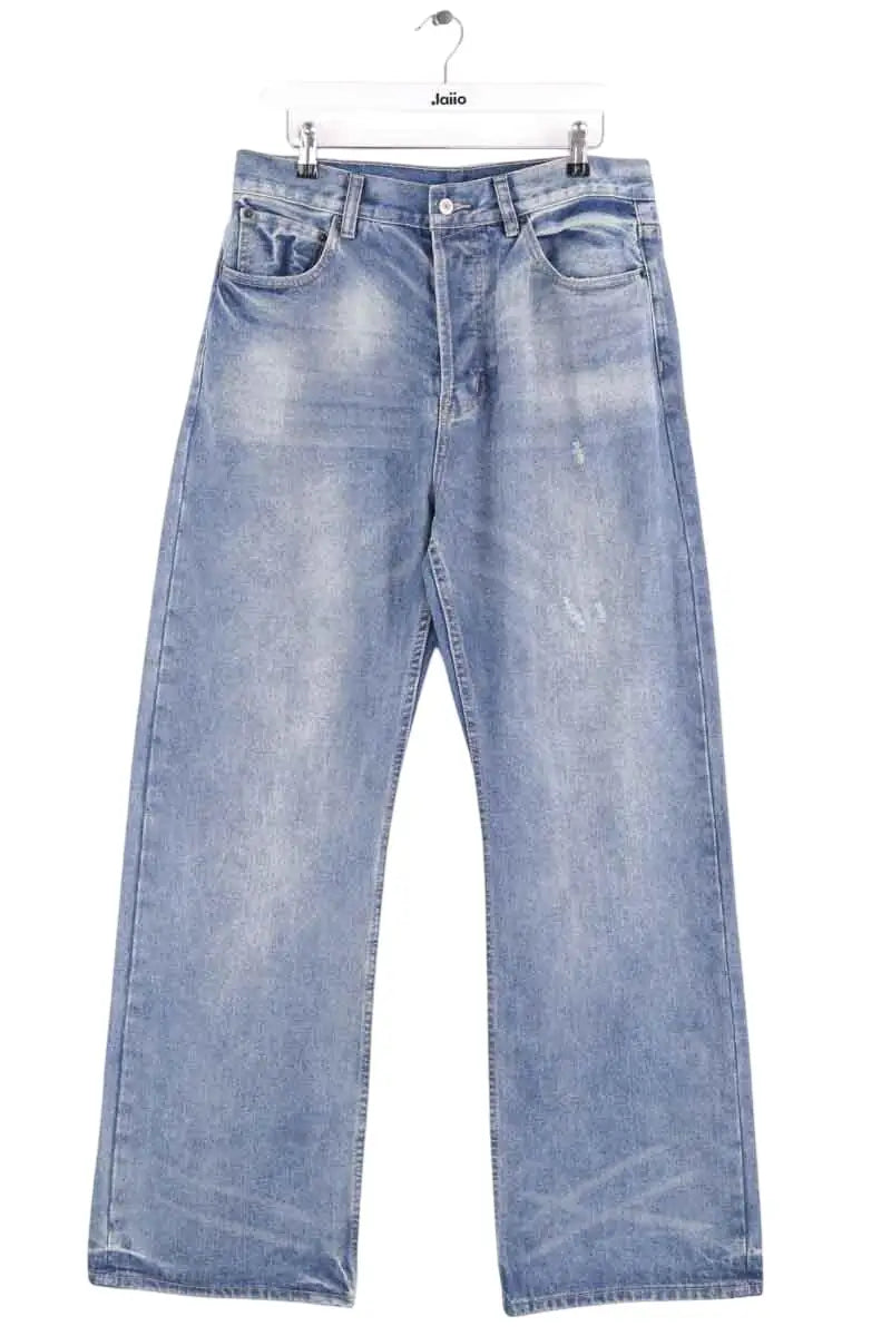Jean droit Acne Studios Bleu en Coton, taille XL - Seconde Main
