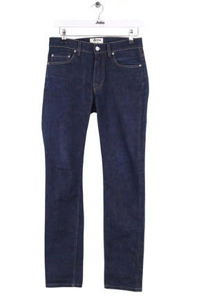 Jean droit Acne Studios Bleu en Coton, taille XS - Seconde Main