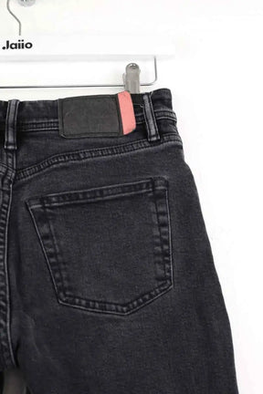 Jean droit Acne Studios Noir en Coton