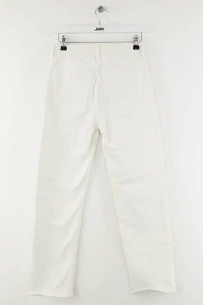 Jean droit Agolde Blanc en Coton