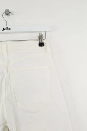 Jean droit Agolde Blanc en Coton