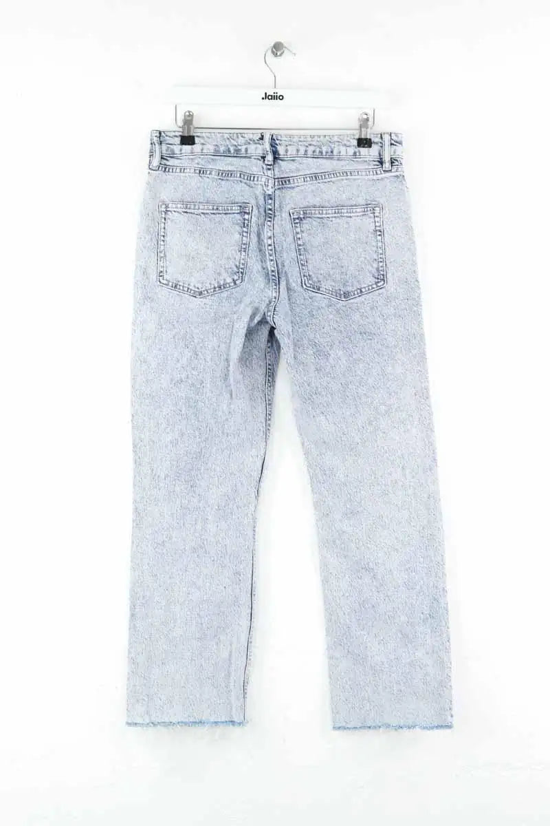 Jean droit All Saints Bleu en Coton