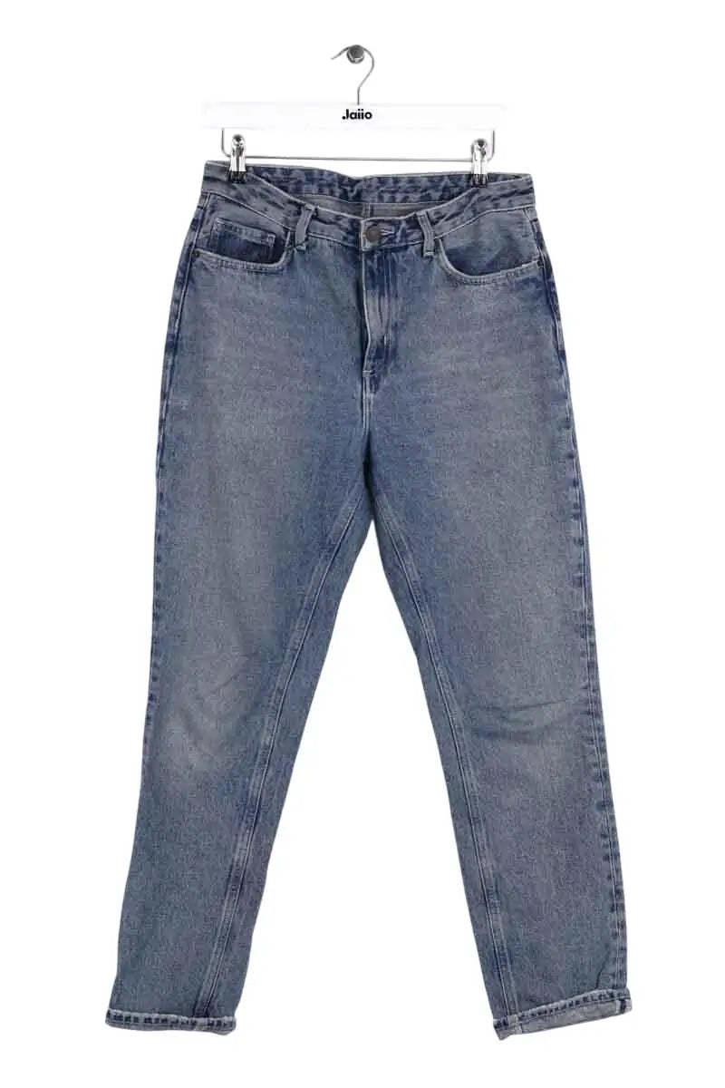 Jean droit American Vintage Bleu en Coton, taille M - Seconde Main