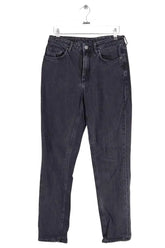 Jean droit American Vintage Noir en Coton, taille XS - Seconde Main
