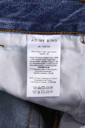 Jean droit Anine Bing Bleu en Coton