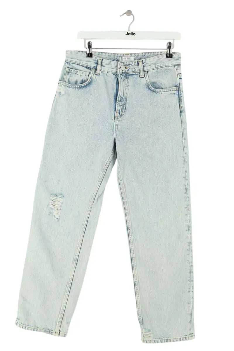 Jean droit Anine Bing Bleu en Coton, taille M - Seconde Main