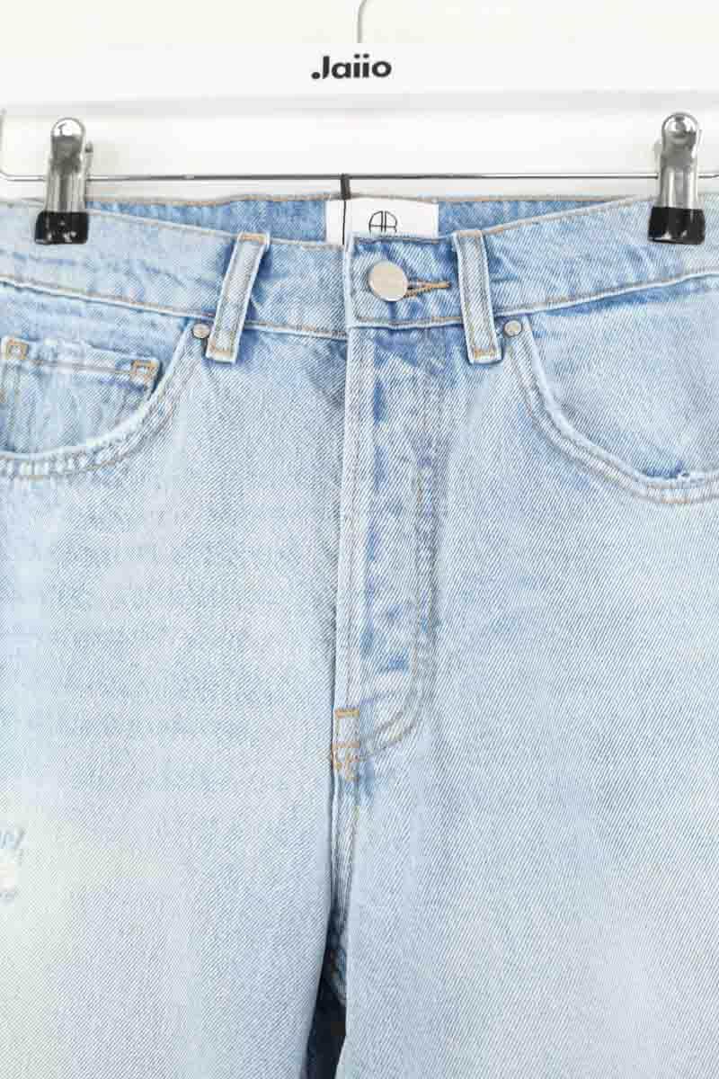 Jean droit Anine Bing Bleu en Coton