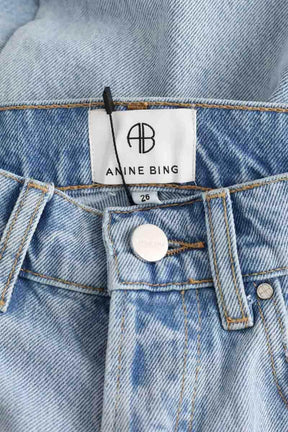Jean droit Anine Bing Bleu en Coton
