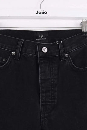 Jean droit Anine Bing Roy jean 34" Noir en Coton