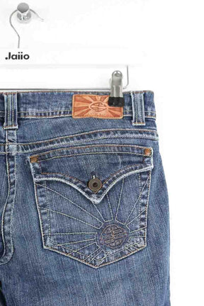 Jean droit Antik Batik Marine en Coton