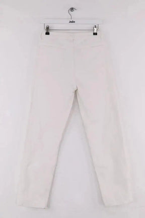 Jean droit APC Blanc en Coton