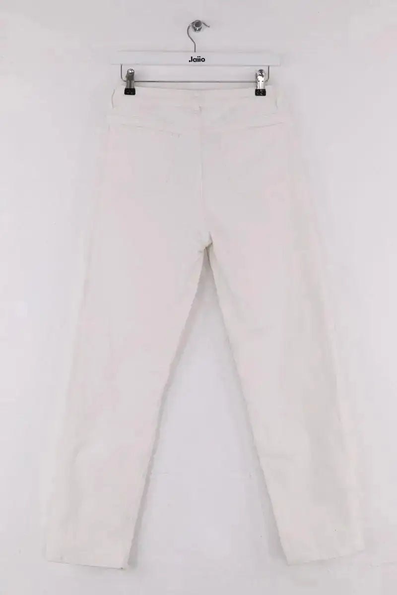Jean droit APC Blanc en Coton