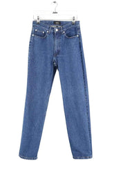 Jean droit APC Martin Bleu en Coton, taille S - Seconde Main