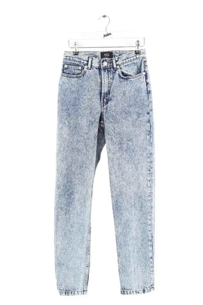 Jean droit APC Martin Bleu en Coton, taille S - Seconde Main