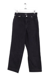Jean droit APC New sailor Noir en Coton, taille XS - Seconde Main