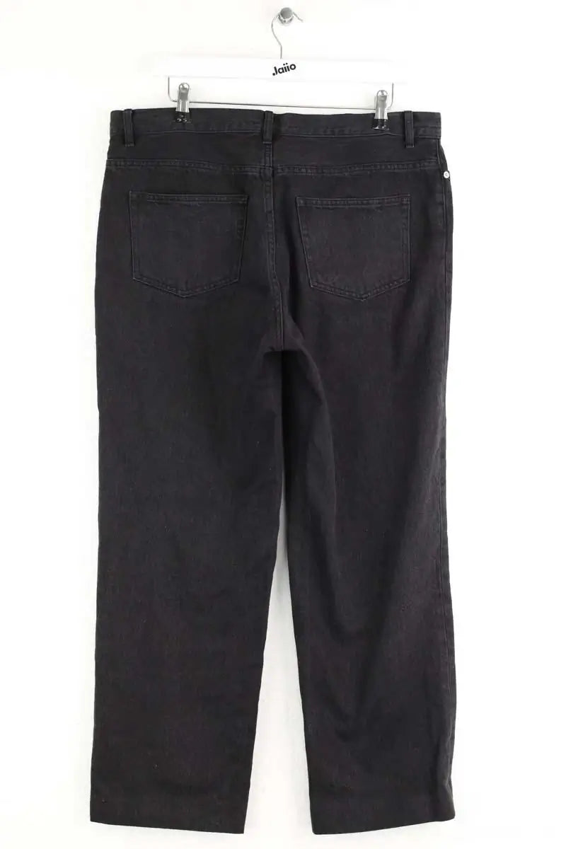 Jean droit APC Noir en Coton