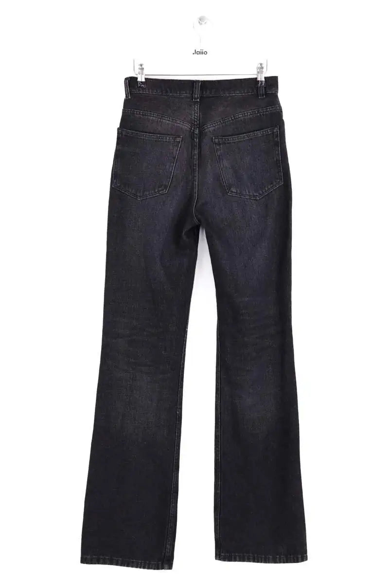 Jean droit APC Noir en Coton