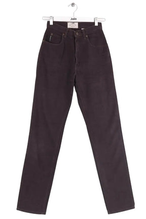 Jean droit Armani Jeans Marron en Coton, taille XS - Seconde Main