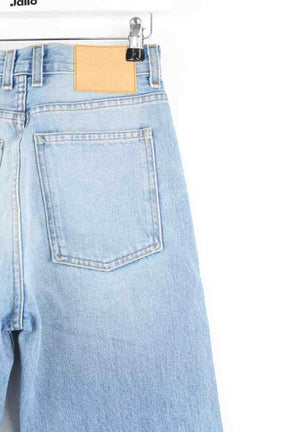 Jean droit B Sides Bleu en Coton