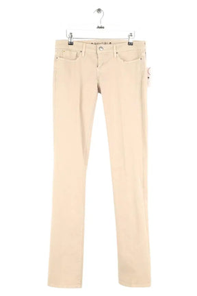 Jean droit Barbara Bui Beige en Coton, taille L - Seconde Main