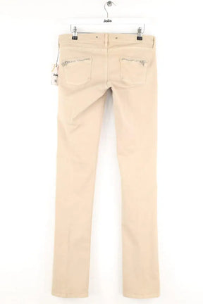 Jean droit Barbara Bui Beige en Coton