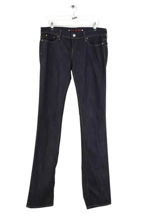 Jean droit Barbara Bui Bleu en Coton, taille L - Seconde Main