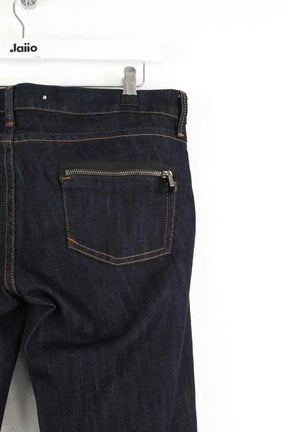 Jean droit Barbara Bui Bleu en Coton