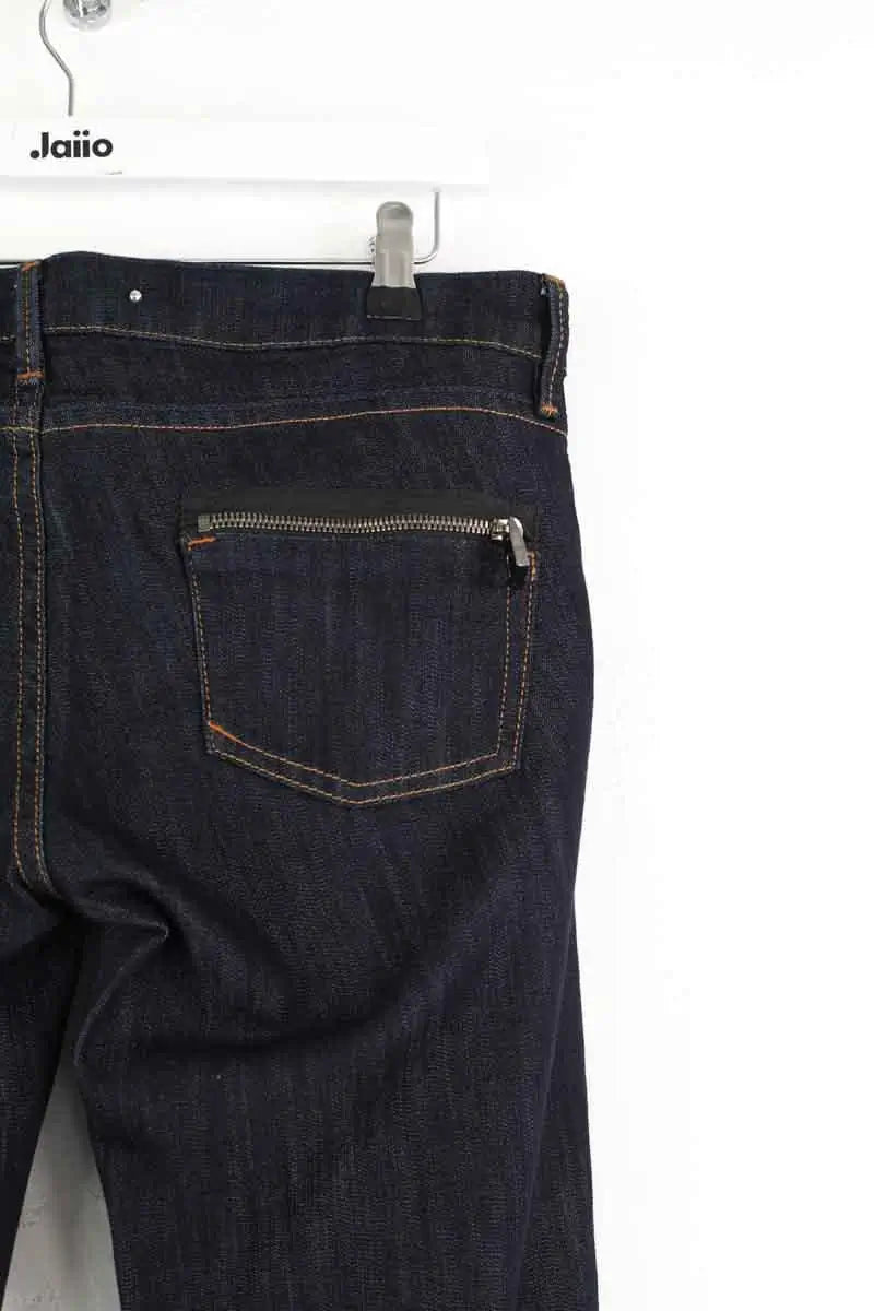 Jean droit Barbara Bui Bleu en Coton