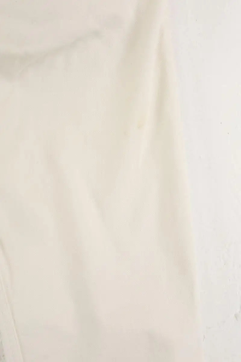 Jean droit Bash Bachir Blanc en Coton